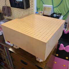 ◆新品未使用品◆ 高級碁盤 碁石 セット囲碁 の画像