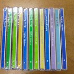 ◆お引取り限定/三重県/値引不可(値引きコメント返信不可)◆中古 Disney ディズニー WORLD OF ENGLISH 教材 CD 12枚 [G-117]の画像