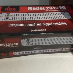 保証付き dbx 231s グラフィックイコライザー 新品