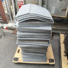 無料タイルカーペット50×50 グレー 150枚の画像