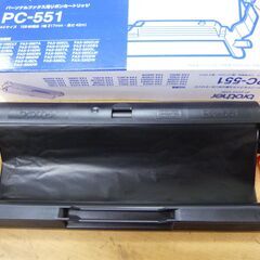 ◆お引取り限定/三重県/値引不可(値引きコメント返信不可)◆brother ブラザー ファックス用リボンカートリッジ PC-551 3箱 [G-118]の画像