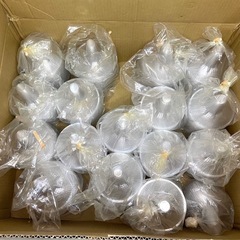 台湾スノーアイス用 クリスタル手持ちアイスカップ プラスチックカ...