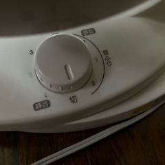 決まりました【無料で差し上げます】ジャンク品扇風機、体組成計の画像