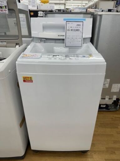 【ドリーム川西店御来店限定】アイリス　洗濯機　IAW-T502E　2021年製 動作確認／クリーニング済み 【2002146255601761】
