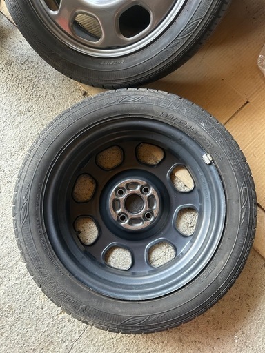 SUZUKI スズキ ハスラー 純正ホイール 純正スチールホイール 15インチ 4本 4.5J4HPCD100+45　ハスラー　スズキスチールホイール　夏タイヤ4本セット　165/60R15  77H  DUNLOP ENASAVE  EC300＋