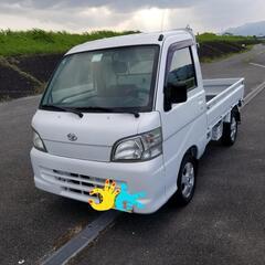 美車　ハイゼットトラック　パワステ・オートマ・エアコン・4WDの画像