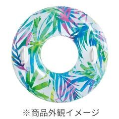 【展示品・使用感無し】インテックス 浮き輪 2個セット 海 プー...