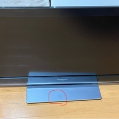 パナソニック　テレビ　リモコン付き　ジャンクの画像