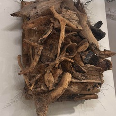 流木であしらわれたハンドメイド作品