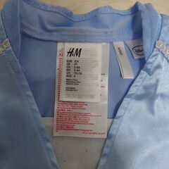 キッズ エルサ風ドレス ワンピース   プリンセス サイズ:110cmの画像