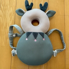 【取引中】頭部保護クッション　ベビー用品　鹿