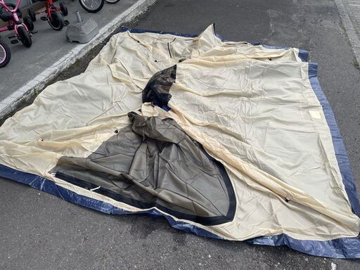 Camping Field レギュラードーム 【5人用】（中古品） Camping Field レギュラードーム 275 CF-118 5人用 - メルカリ