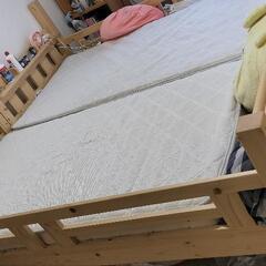 天然木　２段ベット