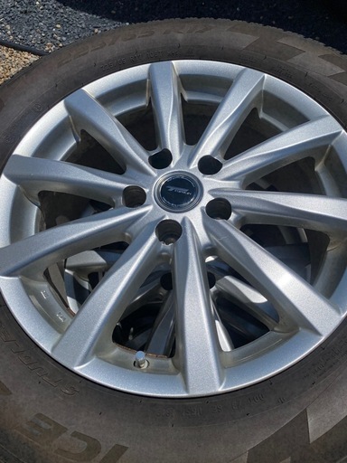 225/65R17　7J  オフセット45 　2019年製　ピレリ　１７インチ　スタッドレスタイヤ　アルミホイール　4本