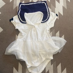 美品❤️ベビー服　70㎝🌻スイカ柄🍉セーラーの画像