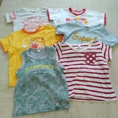 6枚セット Tシャツ タンクトップ 95cm 男の子 女の子 夏物