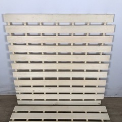104 シングルベッド すのこ 2枚セット①の画像