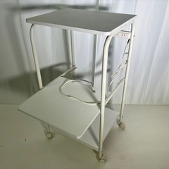 ★残り1つ！★山善/YAMAZEN　レンジ台　レンジラック スリム キャスター付きの画像