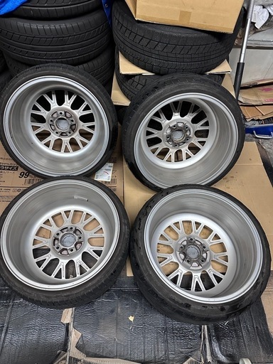 溝有　raffa RS-03　19インチ 8.5j +35 215/35 ×2本 9.5 j+35 235/35 +2本　PCD120  LEXUS ラファ　ホイール