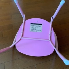 美品！パイプ椅子　ミニーちゃんの画像
