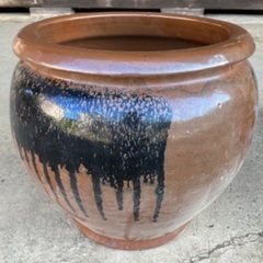 【美品】丸かめ タレ瓶　大きな壺