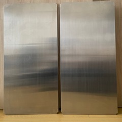 【お譲り先決定】無印　ステンレス　ユニットシェルフ・ステンレス追...