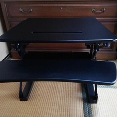 Loctek 座位・立位両用スタンディングデスク 高さ12段階調節付    の画像