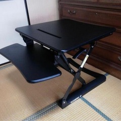 Loctek 座位・立位両用スタンディングデスク 高さ12段階調節付    の画像