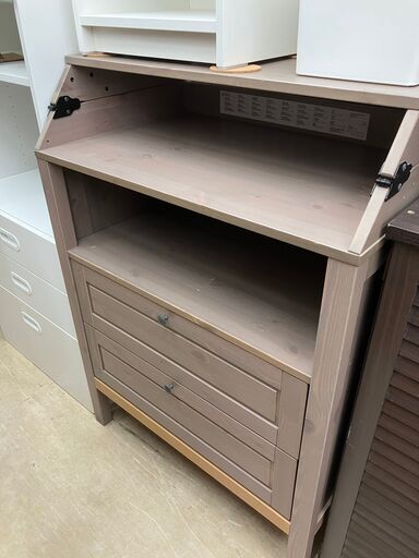 SUNDVIK スンドヴィーク おむつ替え台/チェスト, ホワイト - IKEA