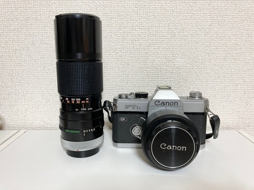 Canon FTb 一眼レフ フィルムカメラ 中古 レンズセット