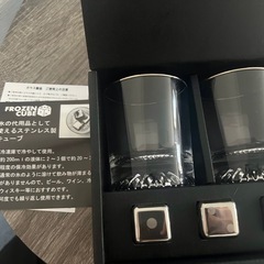 【新品、未使用品】フローズンキューブ＆ロックグラス
