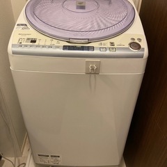 【成約済】SHARP 洗濯機 　
