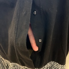 マタニティ授乳ワンピースの画像