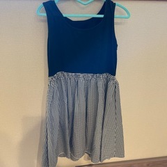 マタニティ授乳ワンピースの画像