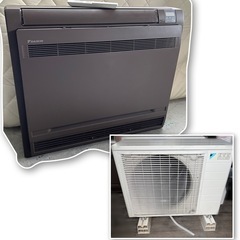 DAIKIN ダイキン 床置型エアコン 2019年製品 F56RVV-T 18畳  床置きタイプ ブラウン ハウジングエアコン リモコン付き