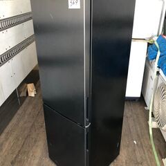NO 369 ?北九州市内配送設置無料✨? 2020年　冷蔵庫 157L 大容量 2ドア 新生活 コンパクト 右開き オフィス 単身 家族 一人暮らし おしゃれ 黒 ガンメタリック MAXZEN JR160ML01GM