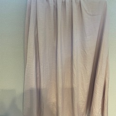 サテンマキシスカートの画像