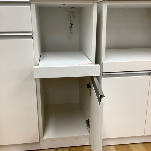 【お値下げしました！】ニトリ　スライド扉　レンジボード　入荷しました。