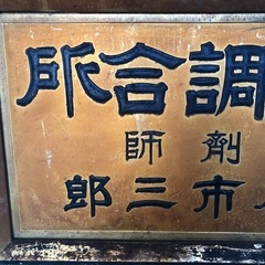 薬屋　看板　薬剤師　漢方　昭和レトロの画像