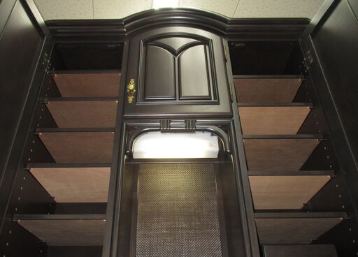 R084 KARIMOKU シューズボックス、下駄箱、35足収納可、幅106cm Used・美品