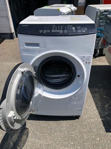 NO 377 ?北九州市内配送設置無料✨?　アイリスオーヤマ ドラム式洗濯機 乾燥機能付き 洗濯機 洗濯8kg 乾燥3kg 幅59.5