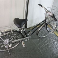 Ｄ700　★限定特価　整備済み★ブリヂストン　exe city　ブラック　★ 中古自転車 【　26インチ　3段　LEDオートライト　 】 (*^▽^*)の画像