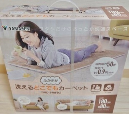 【新品未使用】3割引。洗えるどこでもカーペット
