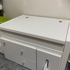 永野家具工業 伸縮式ロータイプドレッサー