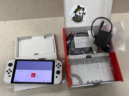 ?【ゲーム】使用わずか！Nintendo Switch【マンガ倉庫グループ！ゲーム機高価買取アールワン田川】