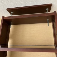 【8/15まで】薄型本棚 突っ張り ベルメゾンの画像