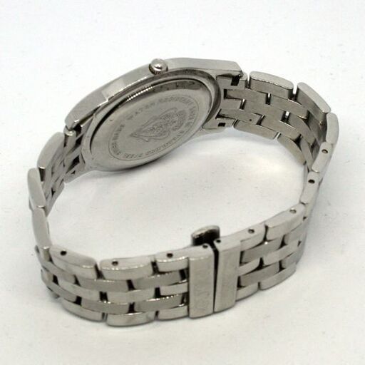 GUCCI 5500 M クオーツ式腕時計 メンズ 3針 デイト シルバーダイヤル