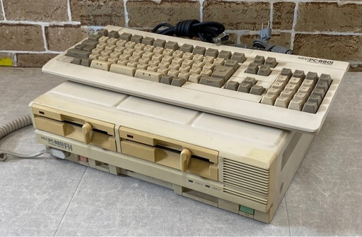 NEC PC-8801FH パソコン本体 キーボード ジャンク品 PC-8801 札幌市東区中沼町