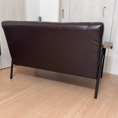 【値下げしました】ニトリ合皮ソファの画像