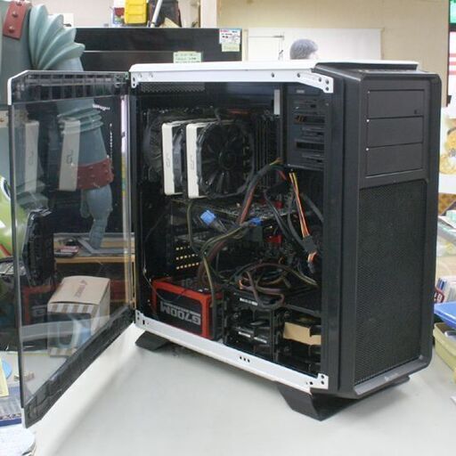 初期化済み 自作パソコン Windows 10 Pro Core i7 4790K 4.00GHz SSD256GB/HDD4TB/HDD1TB RAM32GB GTX1070 札幌市 清田区 平岡